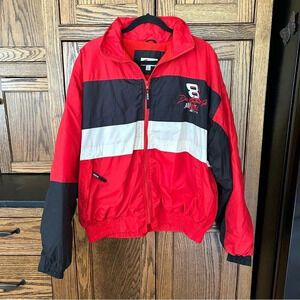 Dale Earnhardt Jr. Vintage Y2K Budweiser Bud Red Black Nascar Racing Jacket XL